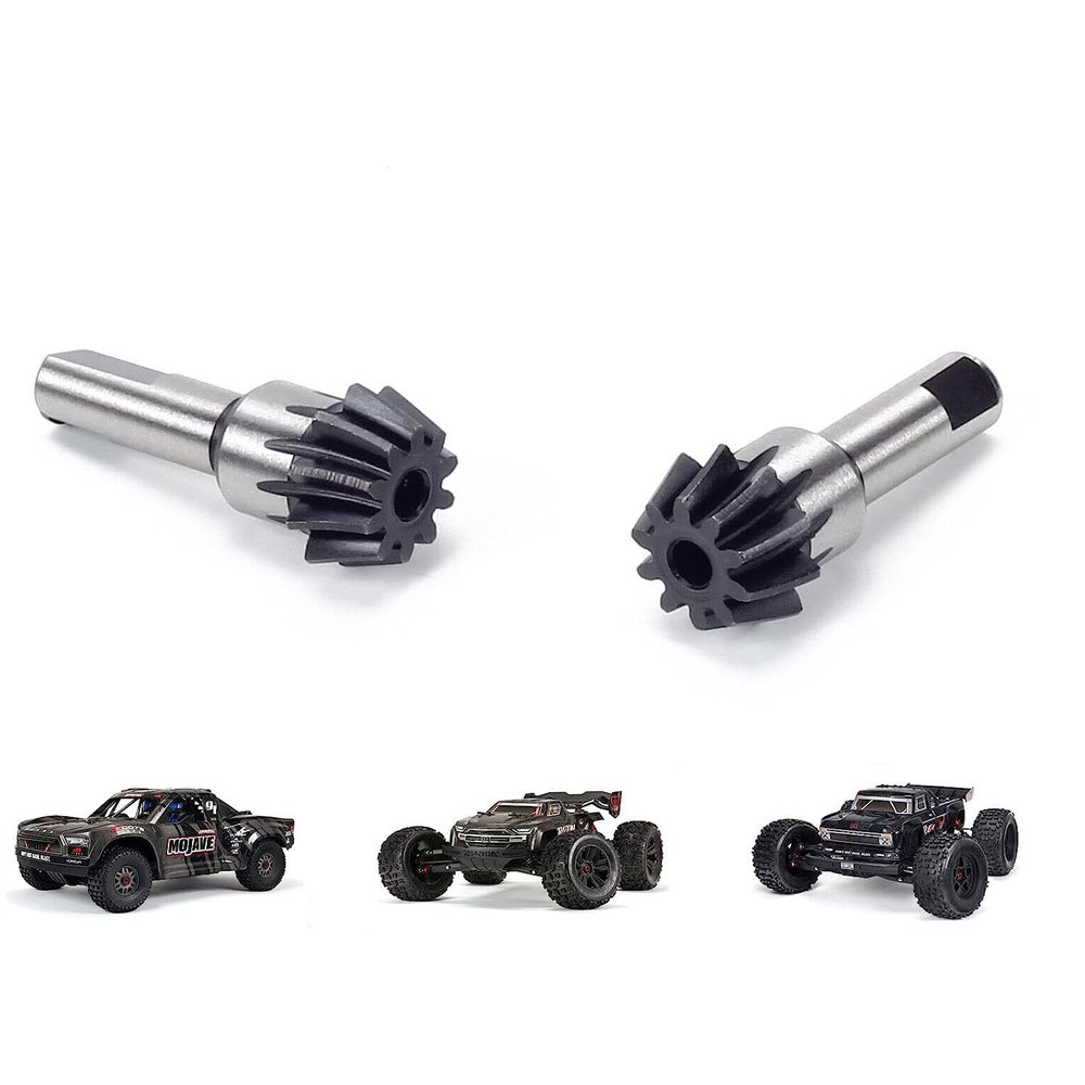 RCAWD Main Input Gear 10T #45 Steel for Arrma Kraton 6S Notorious Outcast Fireteam Mojave Talion Big Rock Upgrade Parts