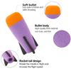 EKIND 8-Pack Mega Missile Refill for Toy Rocket Launcher, Foam Ammo Compatible for Nerf N-Strike Elite Series (Purple) view 3