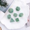 Loveliome 7 PCS Polyhedral DND Dice Stone Crystal Set for RPG Role Playing Games Dungeons and Dragons Table Games, Green Aventurine view 3