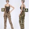 Fremego 1/6 Scale Female Clothes,Female Vest Camo Pants Clothing for 12inch PH TBL JO Action Figure Body Doll (I) view 4