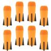 EKIND 8-Pack Mega Missile Refill for Toy Rocket Launcher, Foam Ammo Compatible for Nerf N-Strike Elite Series (Orange) view 1