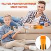 EKIND 8-Pack Mega Missile Refill for Toy Rocket Launcher, Foam Ammo Compatible for Nerf N-Strike Elite Series (Orange) view 2