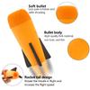 EKIND 8-Pack Mega Missile Refill for Toy Rocket Launcher, Foam Ammo Compatible for Nerf N-Strike Elite Series (Orange) view 3