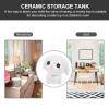 Beavorty Ceramic Bunny Piggy Bank Unbreakable Money Jar for Home Decor Cute Design for Saving for view 4