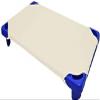 Fitted Sheets for Cot Beds, Toddler Mattresses/Day-Care/Pre-School, 100% Egyptian Cotton & 400 TC, Corner Elastic Loops, Soft Baby Care Nap-Mat Sheets, Pack of 12 - Ivory Solid (23" W X 55" L) view 1