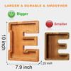 Wooden Letter Piggy Bank for Kids Boys Girls Large 26 Alphabet Money Bank Personalized Custom Name Transparent Saving Coin Bank, Perfect Christmas,Birthday Gift for kids Adults and Home Decoration (Z) view 3