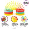 Srenta Giant Rainbow Coil Springs Toy  2 Pack Extra Large Toy Coils Spring | 6  Huge Rainbow Coil Spring Plastic, Big Walking Spring Toy, Magic Big Coil Springs Toys & Party Favors for Kids view 3