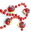 Apple Teachers Pet Mardi Gras Bead Necklace Spring Break Cajun Carnival Festival New Orleans view 2