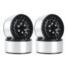 4PCS Metal 1.9 Beadlock Wheels Rim Wheel Hub for 1/10 RC Crawler Car Axial SCX10 90046 Traxxas TRX4 RC4WD D90 CC01 ( Color : Multi ) view 1