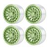 4PCS Metal 1.9 Beadlock Wheels Rim Wheel Hub for 1/10 RC Crawler Car Axial SCX10 90046 Traxxas TRX4 RC4WD D90 CC01 ( Color : Multi ) view 3