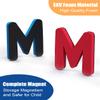 HELLOCUBE Classroom Magnetic Alphabet Letters - ABC 237 Pcs Letters Numbers & Pattern with Side Magnetic Board Foam for Kids Spelling | Learning view 4
