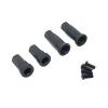 Greendhat 4Pcs Metal Wheel Hex Hub Drive Adapter Combiner for HB Toys ZP1001 ZP1002 ZP 1001 ZP 1002 1/10 RC Car Upgrade Parts ( Color : Black ) view 2