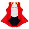 Agoky Kids Girls Halloween Circus Ringmaster Costume Fancy Party Dance Leotard Tutu Dress Carnival Performance Dancewear Red 6 Years view 3