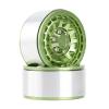4PCS Metal 1.9 Beadlock Wheels Rim Wheel Hub for 1/10 RC Crawler Car Axial SCX10 90046 Traxxas TRX4 RC4WD D90 CC01 ( Color : Clear ) view 4