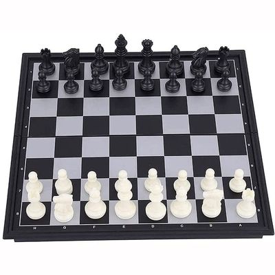 Feiyx Magnetic Folding Chess Board Portable Set Games,Perfect Educational Toys Magnetic Travel Chess Set