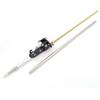 4.76mm 3/16" Flexible Shaft 400mm Left Hand Bearing Shaft Strut Mount for RC Boat Speed VEE Oval Catamaran (Left Hand) view 2