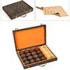 Feiyx Chinese Chess Set Foldable Board Portable Chinese Chess Game Set Strategy Board Games 2 People Game,Chinese Chess Set with Chessboard Folding (Color : A) view 2