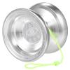 Lixada Professional Yoyo Competitive Aluminum Yoyo Ball Yo Yo Gift with 5 Replacement Yoyo Strings and Glove Great for Beginners and for Advanced String Yo-Yo Tricks Looping Play Color Optional view 3