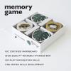 Wee Gallery Memory Game, Jungle Animals and Nature, Montessori Toy and Brain Games for Kids, Educational Activity for Toddlers and Preschool Learning, Develops Focus and Creative Thinking view 3