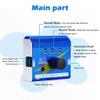 Wishiot 3CH Digital Servo Tester ESC Checker CCPM Consistency Speed Controler + 4 Cell AA Battery Holder Case for Helicopter Car view 2