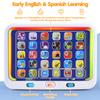 PLAY Spanish & English Learning Tablet for Toddlers 1-3, Kids Bilingual Interactive Alphabet ABC Letters, Words, Color Learning Toys Tablets, Educational Toy for 2+ Year Old Kids Babies 18 Month+ view 3