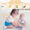 PLAY Spanish & English Learning Tablet for Toddlers 1-3, Kids Bilingual Interactive Alphabet ABC Letters, Words, Color Learning Toys Tablets, Educational Toy for 2+ Year Old Kids Babies 18 Month+ view 4