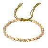 HL-UPS Tibetan Buddhism Women's Bracelets, Handmade Tibetan Buddhism Creative Brass Beads Colorful Rope Colorful Bracelets For Women Men Handmade Lucky Buttons Bracelets (Red, adjustable) view 3