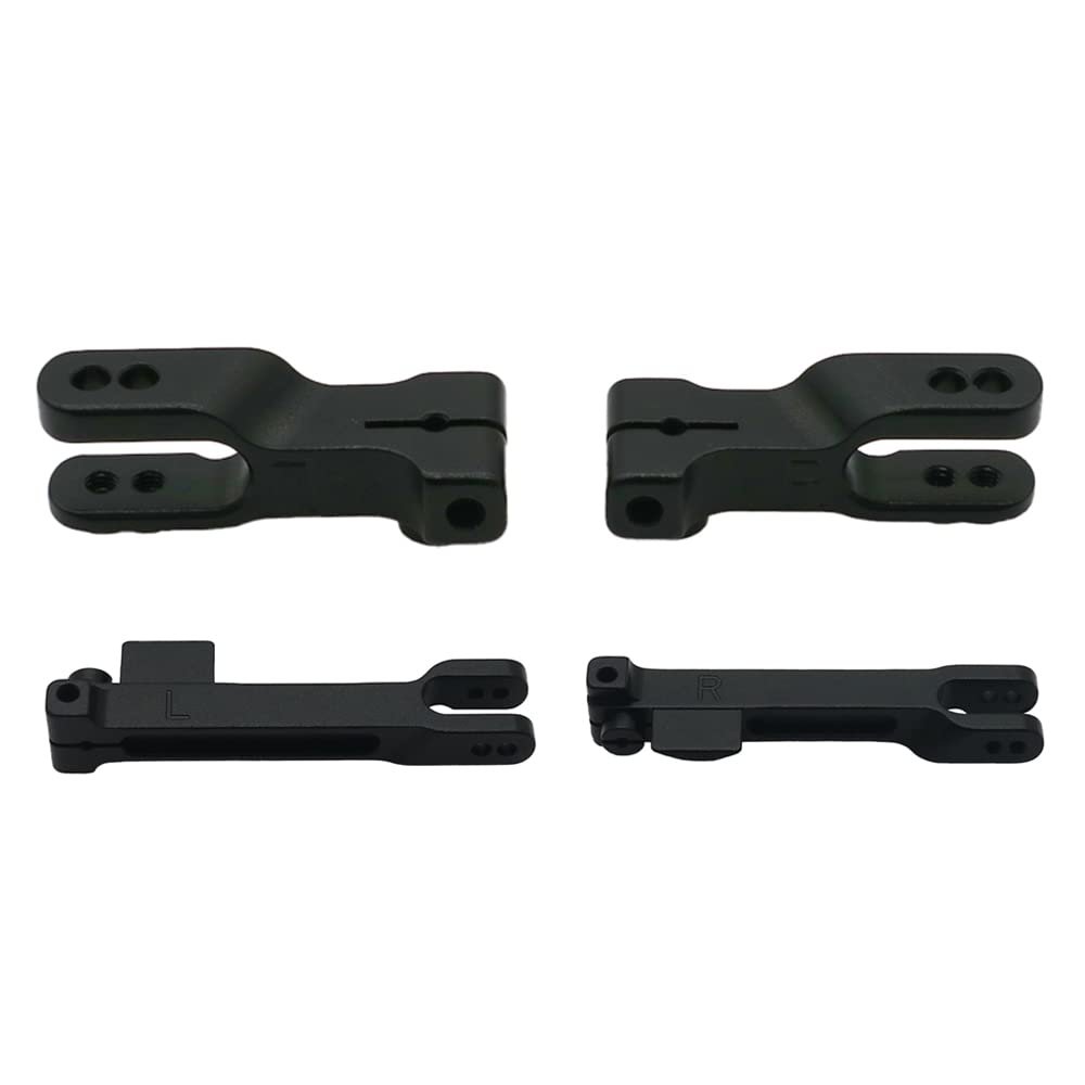 RCAWD 4X Full Aluminum Alloy Sway Bar Arms,Front Rear for 1/7 Traxxas UDR Unlimited Desert Racer 85086-4(Black)