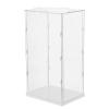 Alipis 1pc Acrylic Display Box Plastic Models Table top Display case Plastic Stands Model case Action Figure Shelf Clear Action Figure Showcase White Shoe Box Toy view 1