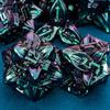 ARUOHHA DND Metal Dice Set Purple Green Leaf Design Polyhedral Dragons Dice with Box, 7PCS Dungeons D and D Dice Compatible with D&D RPG Role Playing Games D20 D12 D10 D8 D6 view 4