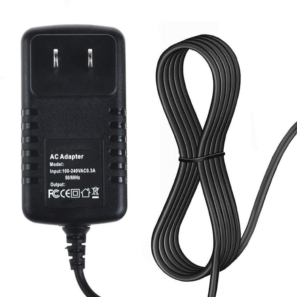 HISPD 6V AC/DC Adapter for SLK SLS Class Power Kids Ride On Car Electric Battery Toy 6 Volt Power Supply Cord Battery Charger (with Barrel Round Plug Tip.)