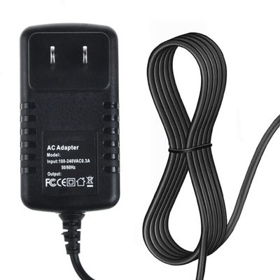 HISPD 6Volt AC/DC Adapter Charger for D.C.6V Powered Wheels Ride On Toys Cars Bikes Quads Motorcycles 6VDC Wheel Ride On Toy Car Bike Quad Motorcycle 6.0V Power Supply(NOT 2-Prong Connector)