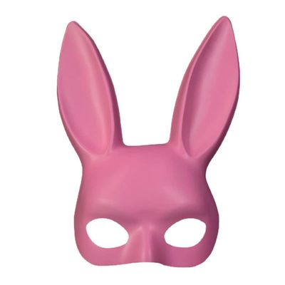 UICIOP Cute Bunny Mask - Christmas & Halloween Party Mask (Pink)