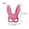 UICIOP Cute Bunny Mask - Christmas & Halloween Party Mask (Pink) view 3