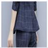 Pencil Set Office Two Piece Plaid Casual Women's Jacket Spring and Autumn Cool Trousers L view 4