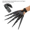 mumisuto Halloween Articulated Fingers,3D Printed Articulated Finger Extensions Wearable Skeleton Bone Claw Hand for Decoration Party (Left Hand) view 2