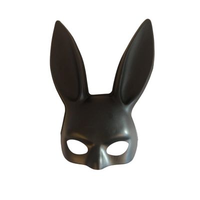 UICIOP Cute Bunny Mask - Christmas & Halloween Party Mask (Black)