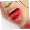 Beavorty Halloween Zombie Head Scary Hanging Severed Head Fake Body Parts Props Halloween Decorations Haunted House Props view 3