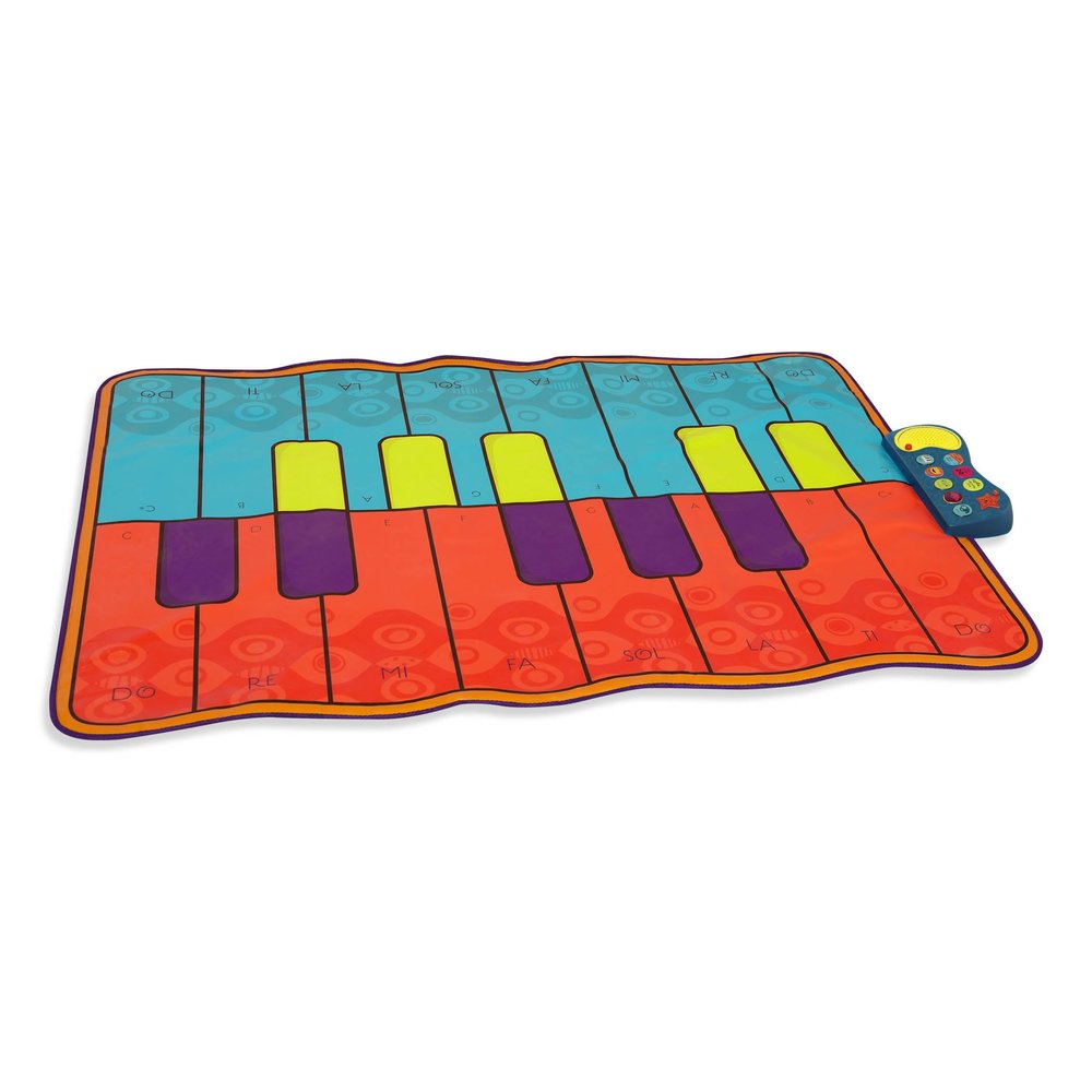 B. toys  Piano Dance Mat  Songs, Fun Sounds & 4 Music Modes  Musical Toy for Kids  Floor Mat for Active Play  3+ Years Boogie Woogie Mat