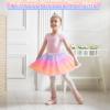 BesJonie Princess Dresses for Girls 4-6,Princess Dress Up Clothes Cape Skirt Toys for Girls,Easter Birthday Gift for Girl 3-6 view 3