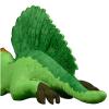 FRANKIEZHOU Lifelike Spinosaurus Stuffed Animal-Green 17.7" Realistic Dinosaur Plush Toys for Kids,Gifts for Kids view 3