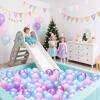 Ball Pit Balls for Kids, 100 170 500 Crush Proof Ball Pit Balls Plastic Toy Balls for Ball Pits, BPA Phthalate Free Children's Pool Water Toys for Boys Girls Ball Pits, Party with Mix 5 Color view 2