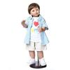 Pinky Reborn 28inch Reborn Toddler Dolls Boy Huge Baby Full Body Hard Vinyl Handmade Datails Real Realistic Age Dress Masterpiece Doll Model Collectible view 1