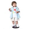 Pinky Reborn 28inch Reborn Toddler Dolls Boy Huge Baby Full Body Hard Vinyl Handmade Datails Real Realistic Age Dress Masterpiece Doll Model Collectible view 2