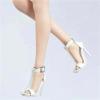 1/6th Female Soldier High-Heeled Sandals Model for 12" PH JO UD Body Doll (White Sandals CJG-P04 D) view 1