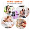 Retysaz Kids Game Smart Watch 24 Game Pedometer 2 HD Cameras Smartwatches for Children 3-12 Great Present Birthday to Girls Boys Electronic Learning Toys (Purple-A1) view 4