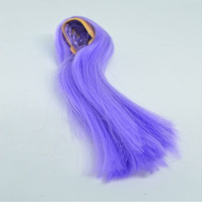 1/6 Scale Woman Hair Wig Multi Color for 12" Female HT Kumik Head Sculpt Doll (Purple)