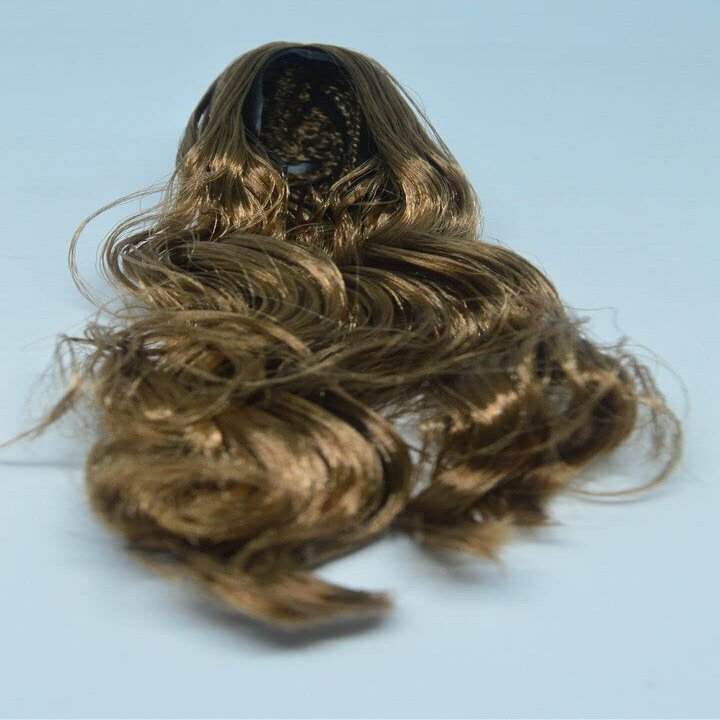 1/6 Scale Woman Hair Wig Multi Color for 12" Female HT Kumik Head Sculpt Doll (Dark Blonde)