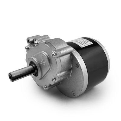 24V 250W Stroller Brushed Gear Motor with Gearbox 120RPM 75RPM Long Length Shaft for Wheelchair Bike(75 RPM)