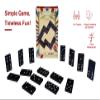 Offelec Wooden 3 Pack Double 6 Domino Set - 28 Tiles Each | Classic Family Table Games for Kids, Adults, and Parties | Perfect for Classroom, Travel, Durable Board Game for Fun Nights view 4